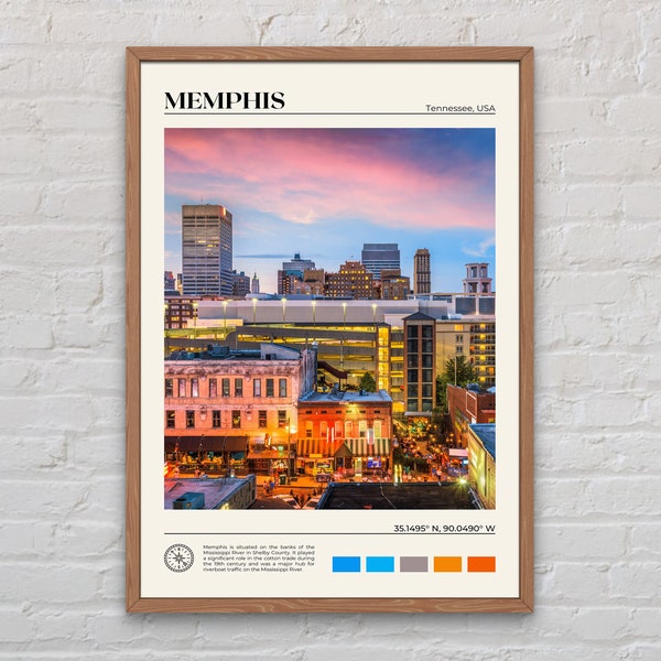 Real Photo, Memphis Print, Memphis Wall Art, Memphis Poster, Memphis Photo, Memphis Poster Print, Memphis Wall Decor, Tennessee Print