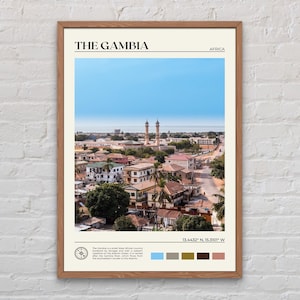 Real Photo, The Gambia Print, The Gambia Wall Art, The Gambia Poster, The Gambia Photo, The Gambia Poster Print, The Gambia Decor, Africa