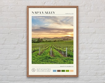Echtes Foto, Napa Valley Druck, Napa Valley Wandkunst, Napa Valley Poster, Napa Valley Foto, Napa Valley Poster Druck, Napa Valley Dekor