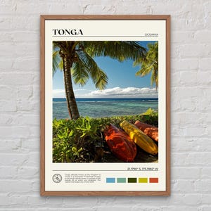 Real Photo, Tonga Print, Tonga Wall Art, Tonga Poster, Tonga Photo, Tonga Poster Print, Tonga Wall Decor, Oceania Poster Print