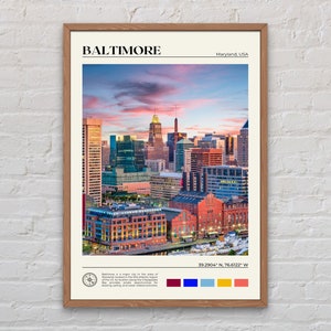 Real Photo, Baltimore Print, Baltimore Wall Art, Baltimore Poster, Baltimore Photo, Baltimore Poster Print, Baltimore Wall Decor, USA