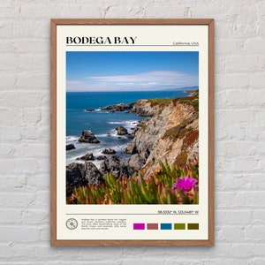 Echtes Foto, Bodega Bay Druck, Bodega Bay Wandkunst, Bodega Bay Poster, Bodega Bay Foto, Bodega Bay Poster Druck, Bodega Bay Dekor