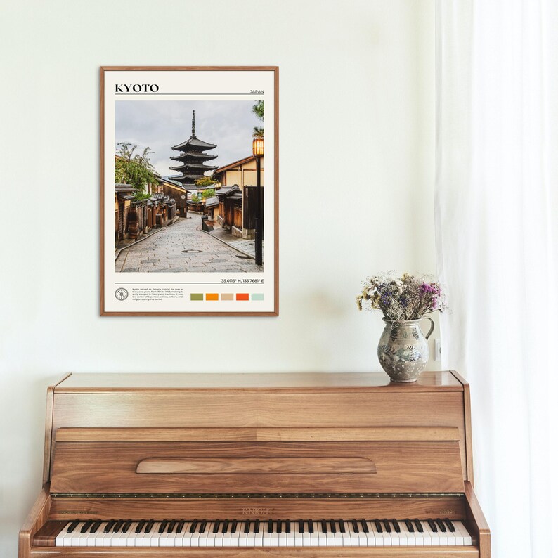 Real Photo, Kyoto Print, Kyoto Wall Art, Kyoto Poster, Kyoto Photo, Kyoto Poster Print, Kyoto Wall Decor, Japan Poster, Japan Print image 4
