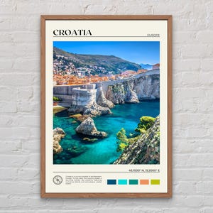 Real Photo, Croatia Print, Croatia Wall Art, Croatia Poster, Croatia Photo, Croatia Poster Print, Croatia Wall Decor, Europe Poster