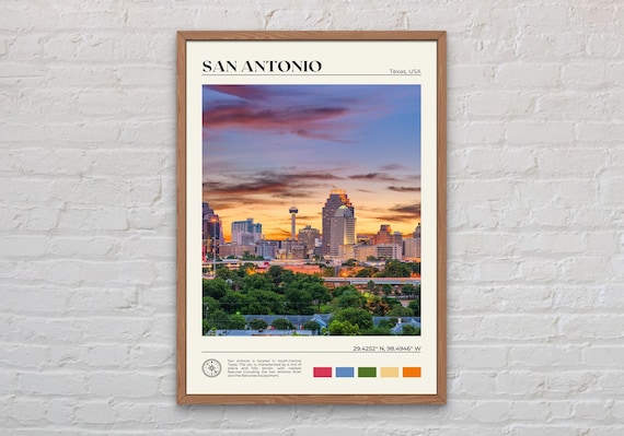Real Photo, San Antonio Print, San Antonio Art, San Antonio Poster, San Antonio Photo, San Antonio Poster Print, San Antonio Decor