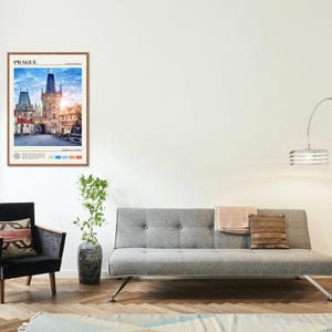 Real Photo, Prague Print, Prague Wall Art, Prague Poster, Prague Photo, Prague Poster Print, Prague Wall Decor, Czech Republic image 3