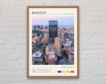 Riktigt foto, Boston-tryck, Boston-väggkonst, Boston-affisch, Boston-foto, Boston-affischtryck, Boston-väggdekor, Massachusetts-affisch