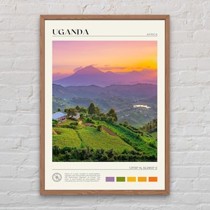 Real Photo, Uganda Print, Uganda Wall Art, Uganda Poster, Uganda Photo, Uganda Poster Print, Uganda Wall Decor, Kampala, Africa Print