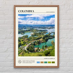 Real Photo, Colombia Print, Colombia Wall Art, Colombia Poster, Colombia Photo, Colombia Poster Print, Colombia Decor, South America