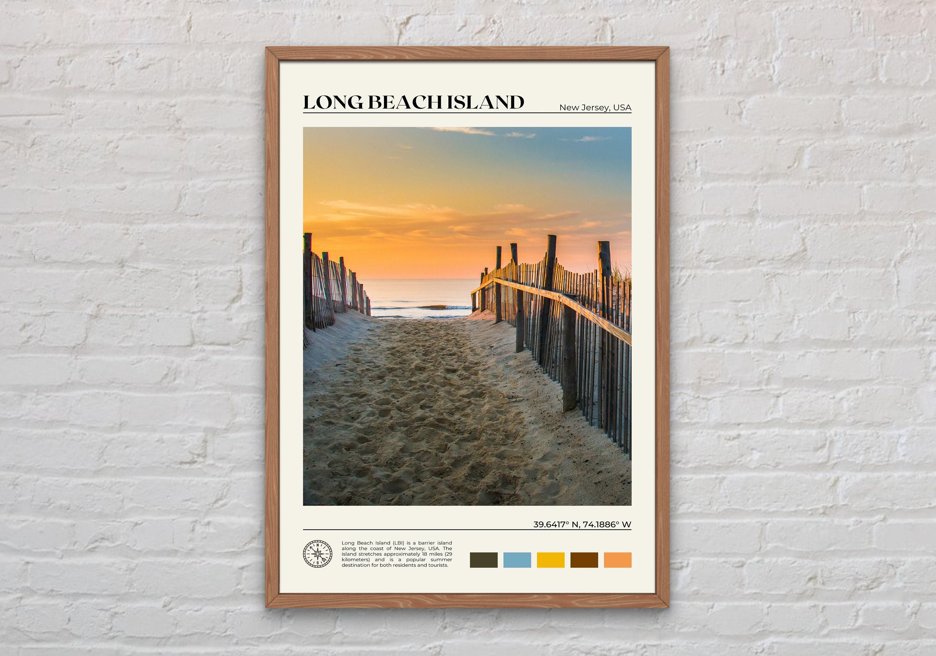 Real Photo, Long Beach Island Print, Long Beach Island Art, Long Beach Island Poster, Long Beach Island Photo, New Jersey Poster
