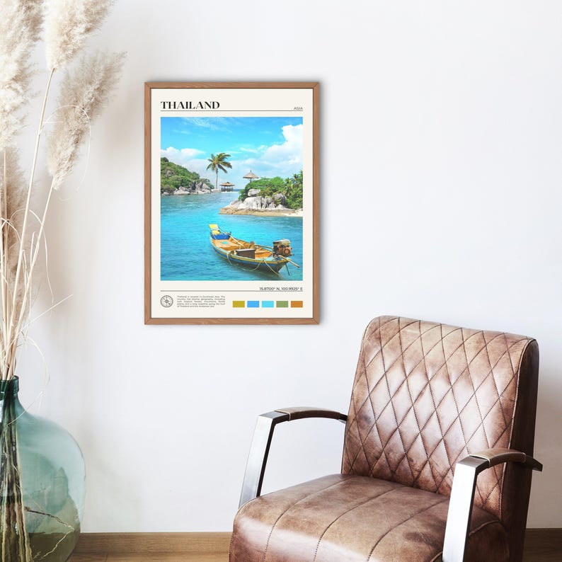 Real Photo, Thailand Print, Thailand Wall Art, Thailand Poster, Thailand Photo, Thailand Poster Print, Thailand Wall Decor, Asia image 2