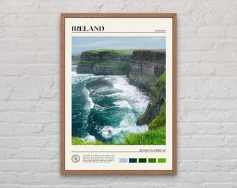 Real Photo, Ireland Print, Ireland Wall Art, Ireland Poster, Ireland Photo, Ireland Poster Print, Ireland Wall Decor, UK Poster