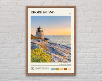 Real Photo, Rhode Island Print, Rhode Island Wall Art, Rhode Island Poster, Rhode Island Photo, Rhode Island Wall Decor, USA Poster
