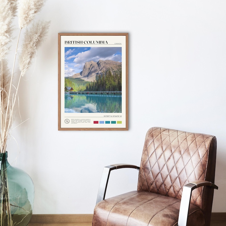 Real Photo, British Columbia Print, British Columbia Art, British Columbia Poster, British Columbia Photo, British Columbia Decor image 2