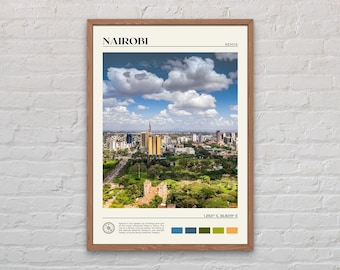 Real Photo, Nairobi Print, Nairobi Wall Art, Nairobi Poster, Nairobi Photo, Nairobi Poster Print, Nairobi Wall Decor, Kenya, Africa