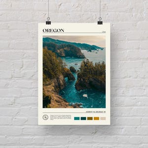 Real Photo, Oregon Print, Oregon Wall Art, Oregon Poster, Oregon Photo, Oregon Poster Print, Oregon Wall Decor, USA Poster Print image 5