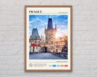 Real Photo, Prague Print, Prague Wall Art, Prague Poster, Prague Photo, Prague Poster Print, Prague Wall Decor, Czech Republic