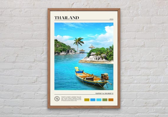 Real Photo, Thailand Print, Thailand Wall Art, Thailand Poster, Thailand Photo, Thailand Poster Print, Thailand Wall Decor, Asia
