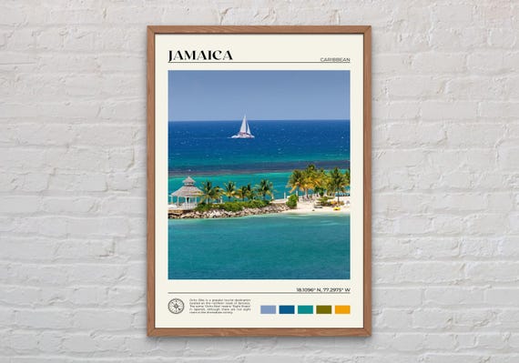 Real Photo, Jamaica Print, Jamaica Wall Art, Jamaica Poster, Jamaica Photo, Jamaica Poster Print, Jamaica Decor, Kingston, Caribbean
