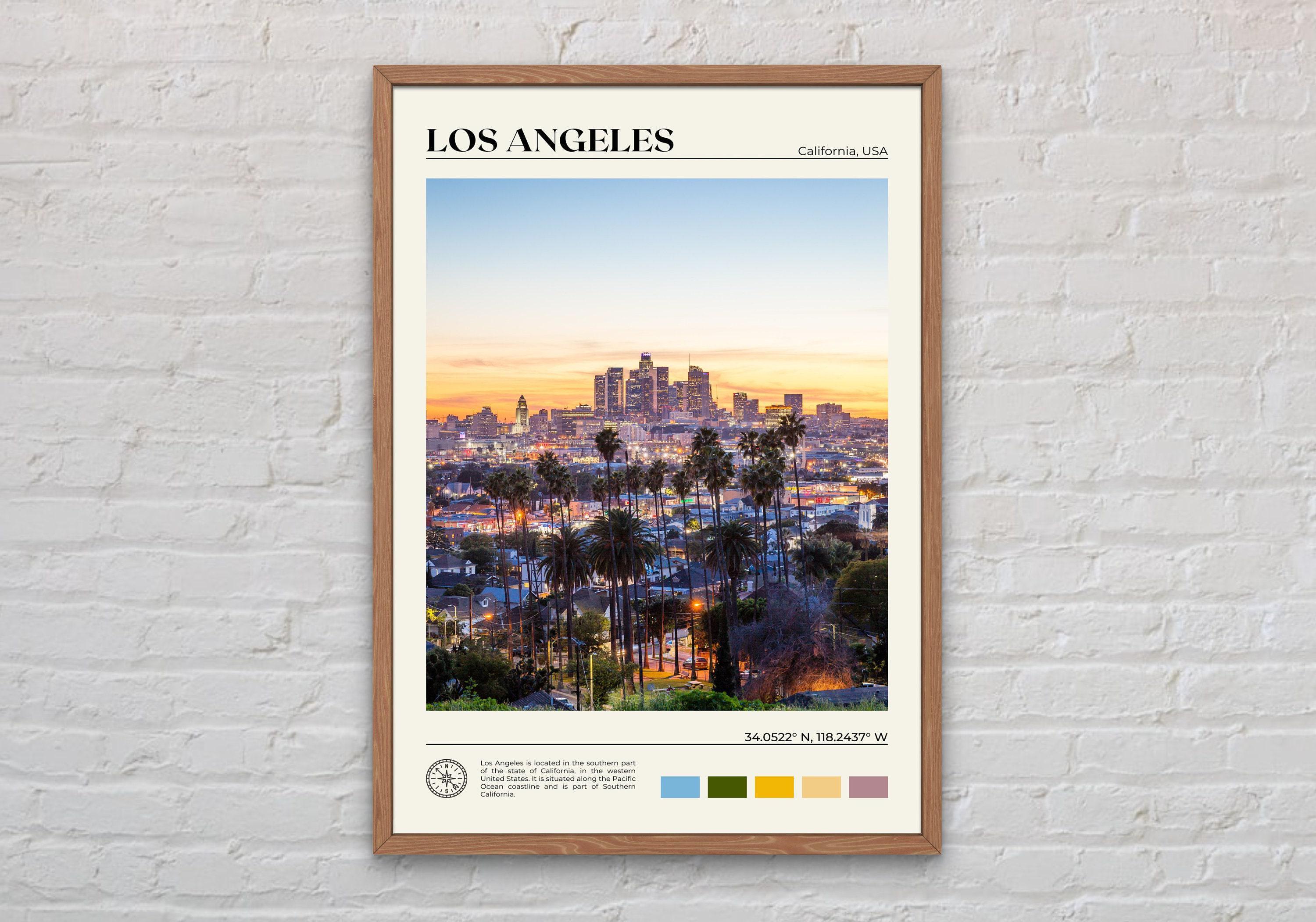 Los angeles poster - Etsy 日本