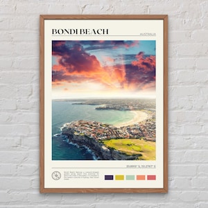 Real Photo, Bondi Beach Print, Bondi Beach Art, Bondi Beach Poster, Bondi Beach Photo, Bondi Beach Poster Print, Bondi Beach Decor