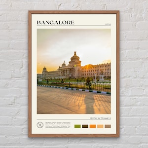 Echte foto, Bangalore print, Bangalore muurkunst, Bangalore poster, Bangalore foto, Bangalore poster print, Bangalore decor, India