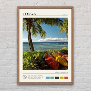 Real Photo, Tonga Print, Tonga Wall Art, Tonga Poster, Tonga Photo, Tonga Poster Print, Tonga Wall Decor, Oceania Poster Print