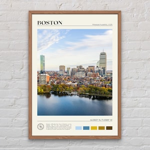 Real Photo, Boston Print, Boston Wall Art, Boston Poster, Boston Photo, Boston Poster Print, Boston Wall Decor, Massachusetts Poster