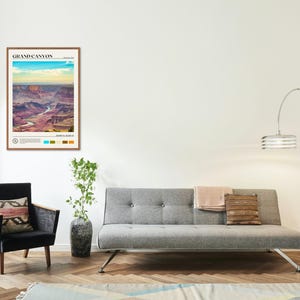 Real Photo, Grand Canyon Print, Grand Canyon Wall Art, Grand Canyon Poster, Grand Canyon Photo, Grand Canyon Wall Decor, Arizona image 3
