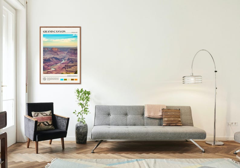 Real Photo, Grand Canyon Print, Grand Canyon Wall Art, Grand Canyon Poster, Grand Canyon Photo, Grand Canyon Wall Decor, Arizona image 3