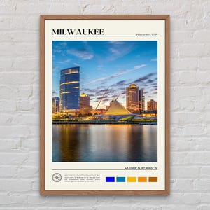 Real Photo, Milwaukee Print, Milwaukee Wall Art, Milwaukee Poster, Milwaukee Photo, Milwaukee Poster Print, Wisconsin Poster Print