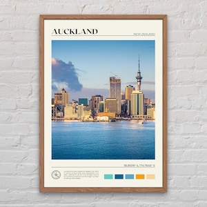 Echtes Foto, Auckland Druck, Auckland Kunst, Auckland Poster, Auckland Foto, Auckland Poster Druck, Auckland Wanddekor, Neuseeland