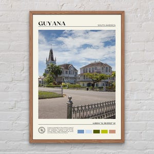 Real Photo, Guyana Print, Guyana Wall Art, Guyana Poster, Guyana Photo, Guyana Poster Print, Guyana Wall Decor, South America Print
