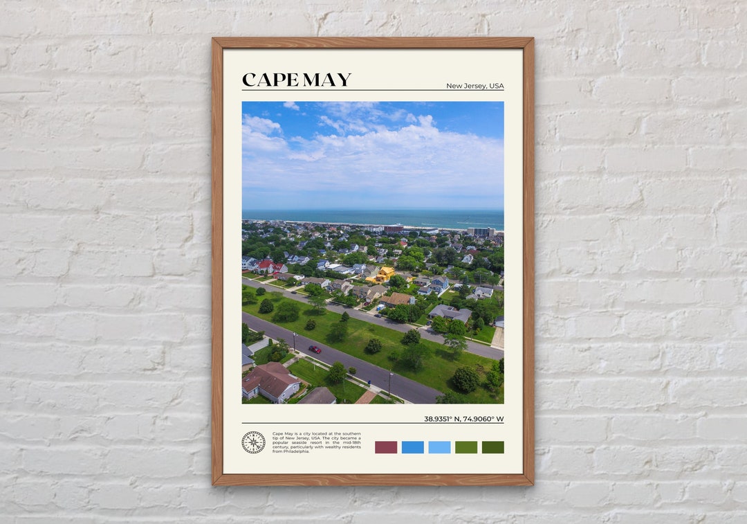Real Photo, Cape May Print, Cape May Wall Art, Cape May Poster, Cape