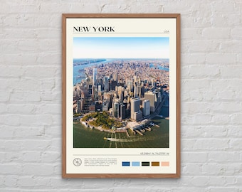 Real Photo, New York State Print, New York Wall Art, New York Poster, New York Photo, New York Poster Print, New York Decor, USA
