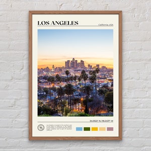 Real Photo, Los Angeles Print, Los Angeles Wall Art, Los Angeles Poster, Los Angeles Photo, Los Angeles Poster Print, California