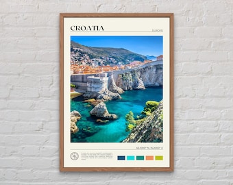 Real Photo, Croatia Print, Croatia Wall Art, Croatia Poster, Croatia Photo, Croatia Poster Print, Croatia Wall Decor, Europe Poster