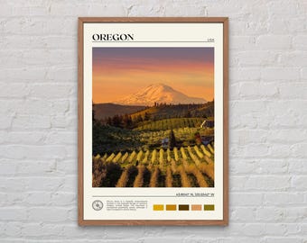 Real Photo, Oregon Print, Oregon Wall Art, Oregon Poster, Oregon Photo, Oregon  Poster Print, Oregon Wall Decor, USA Poster Print