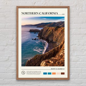 Real Photo, Northern California Print, California Wall Art, Northern California Poster, California Photo, California Poster Print
