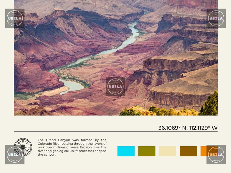 Real Photo, Grand Canyon Print, Grand Canyon Wall Art, Grand Canyon Poster, Grand Canyon Photo, Grand Canyon Wall Decor, Arizona image 6