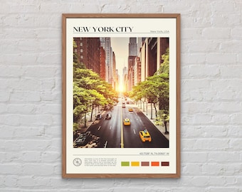 Real Photo, New York City Print, New York Wall Art, New York Poster, New York Photo, New York Poster Print, New York Decor, USA