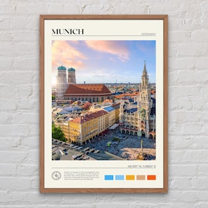 Real Photo, Munich Print, Munich Wall Art, Munich Poster, Munich Photo, Munich Poster Print, Munich Wall Decor, Germany Poster Print