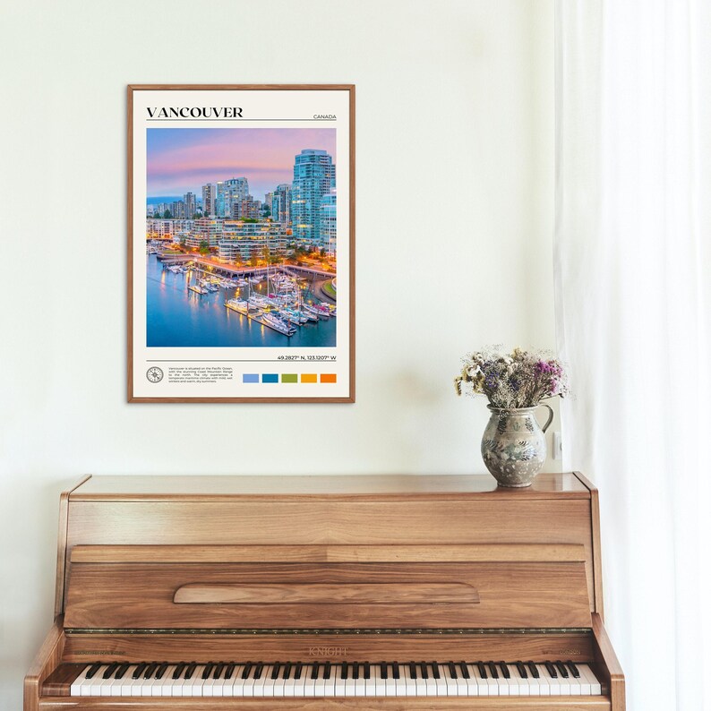 Real Photo, Vancouver Print, Vancouver Wall Art, Vancouver Poster, Vancouver Photo, Vancouver Poster Print, Vancouver Decor, Canada image 4