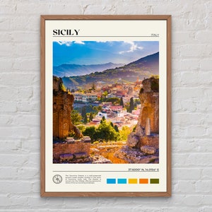 Echtes Foto, Sizilien Druck, Sizilien Wandkunst, Sizilien Poster, Sizilien Foto, Sizilien Poster Drucken, Sizilien Wanddekor, Sizilien Strand, Italien