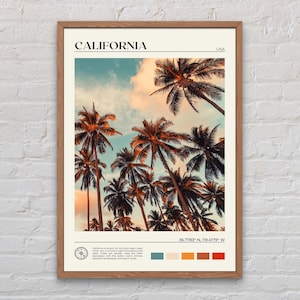 Echtes Foto, Kalifornien-Druck, Kalifornien-Wandkunst, Kalifornien-Plakat, Kalifornien-Foto, Kalifornien-Poster-Druck, Kalifornien-Dekor