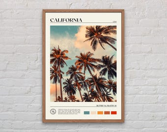 Real Photo, California Print, California Wall Art, California Poster, California Photo, California Poster Print, California Decor