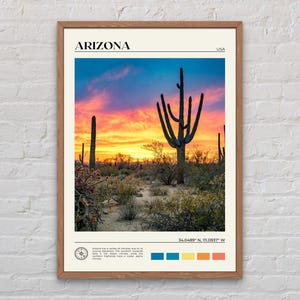 Real Photo, Arizona Print, Arizona Wall Art, Arizona Poster, Arizona Photo, Arizona Poster Print, Arizona Wall Decor, USA Print