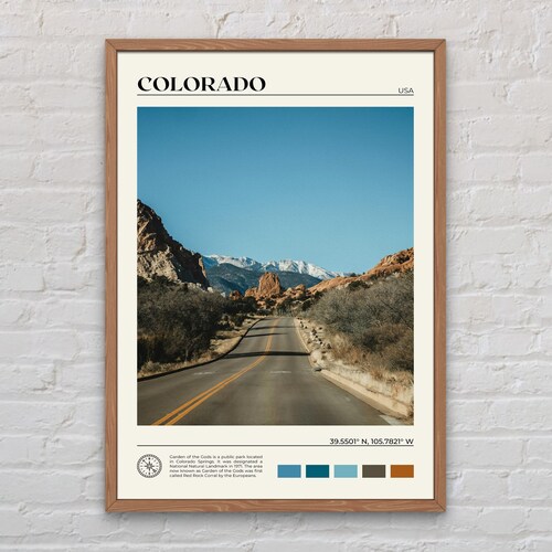 Colorado Art Print Colorado Poster Colorado Photo Colorado Etsy