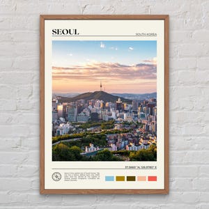 Real Photo, Seoul Print, Seoul Wall Art, Seoul Poster, Seoul Photo, Seoul Poster Print, Seoul Wall Decor, South Korea Poster Print