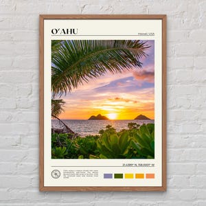 Real Photo, O‘ahu Print, O‘ahu Wall Art, O‘ahu Poster, O‘ahu Photo, O‘ahu Poster Print, O‘ahu Wall Decor, O‘ahu Print, Hawaii Poster